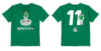 Mexico National Soccer Team Impressions Artwork Green Youth Cotton T-Shirt - Vive La Fête - Online Apparel Store