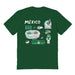 Mexico National Soccer Team Impressions Artwork Green Youth Cotton T-Shirt