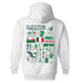 Mexico National Soccer Team Impressions Artwork Women Cotton Fleece Long Sleeve Hoodie - Vive La Fête - Online Apparel Store