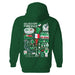 Mexico National Soccer Team Impressions Artwork Women Cotton Fleece Long Sleeve Hoodie - Vive La Fête - Online Apparel Store