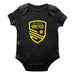 New Mexico United Cotton Short Sleeve Bodysuit With Logo Black