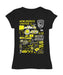 New Mexico United Girl´s Fitted Cotton T-shirt Black