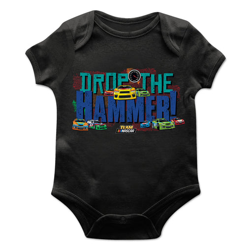 NASCAR Merchandise Cotton Short Sleeve Bodysuit Black