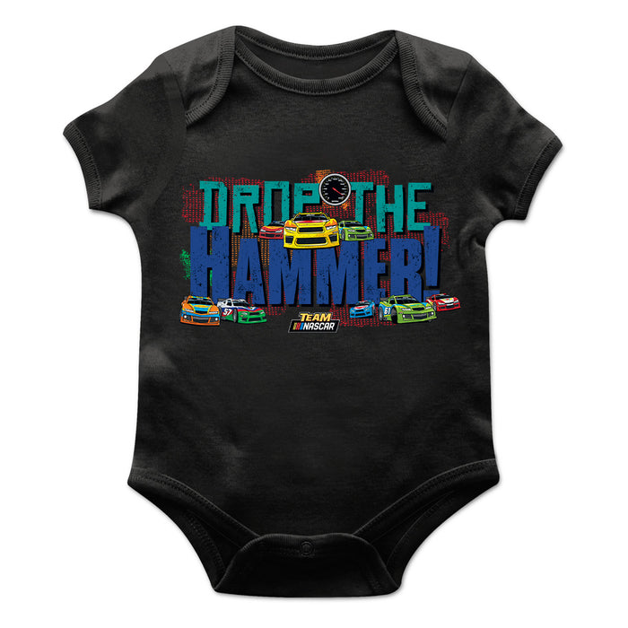 NASCAR Merchandise Cotton Short Sleeve Bodysuit Black