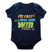 NASCAR Merchandise Cotton Short Sleeve Bodysuit Navy