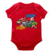NASCAR Merchandise Cotton Short Sleeve Bodysuit Red