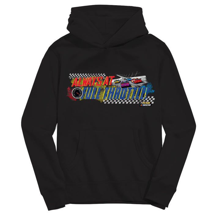 NASCAR Merchandise Pullover Cotton Youth Hoodie Black