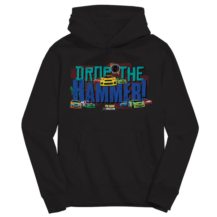 NASCAR Merchandise Pullover Cotton Youth Hoodie Black