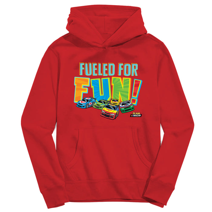 NASCAR Merchandise Pullover Cotton Youth Hoodie Red