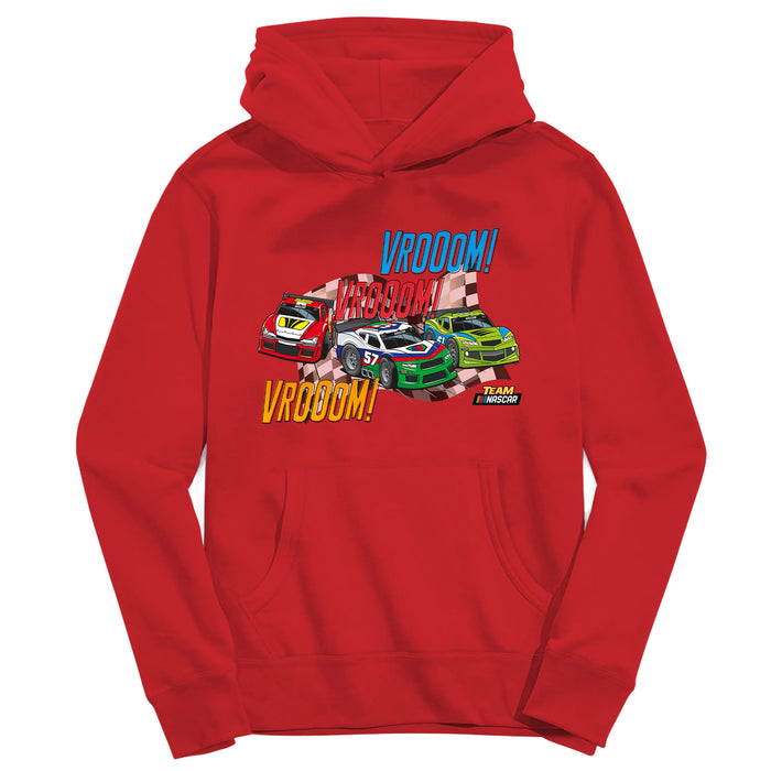 NASCAR Merchandise Pullover Cotton Youth Hoodie Red