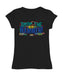 NASCAR Merchandise Girl´s Fitted Cotton T-shirt Black
