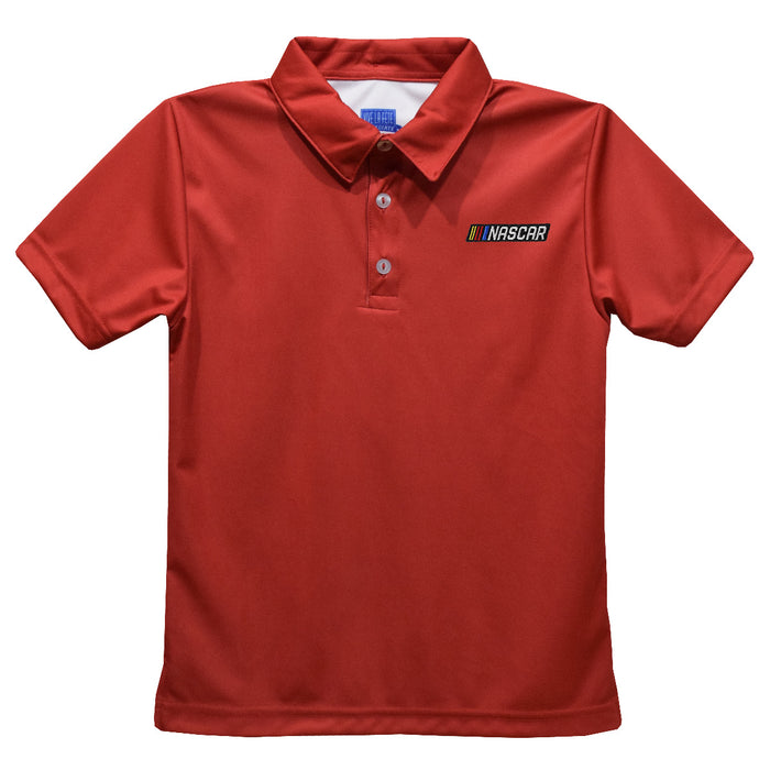 NASCAR Vive La Fete Solid Polo - Red
