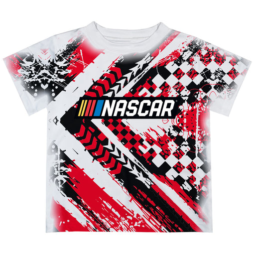 NASCAR Merchandise Abstract Kids T-Shirt Red - Vive La Fête - Online Apparel Store
