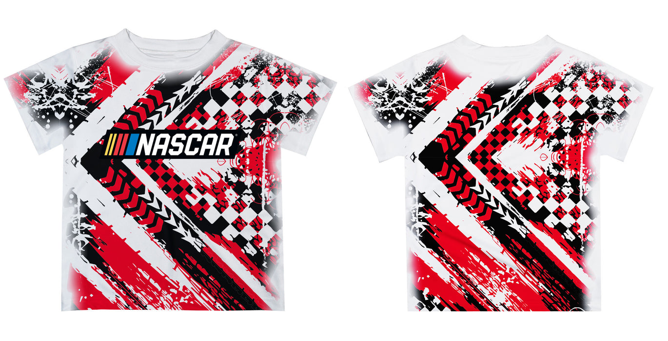 NASCAR Merchandise Abstract Kids T-Shirt Red - Vive La Fête - Online Apparel Store