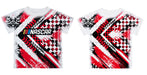 NASCAR Merchandise Abstract Kids T-Shirt Red - Vive La Fête - Online Apparel Store