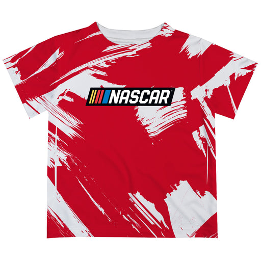 NASCAR Merchandise Paint Brush T-Shirt Red - Vive La Fête - Online Apparel Store