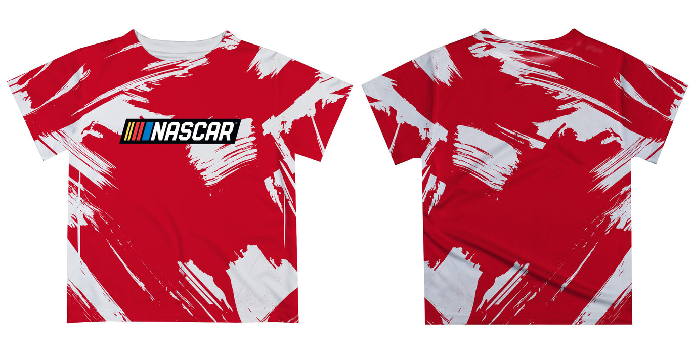 NASCAR Merchandise Paint Brush T-Shirt Red - Vive La Fête - Online Apparel Store