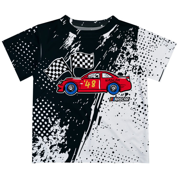 NASCAR Merchandise Short Sleeve Tee T-Shirt Black - Vive La Fête - Online Apparel Store