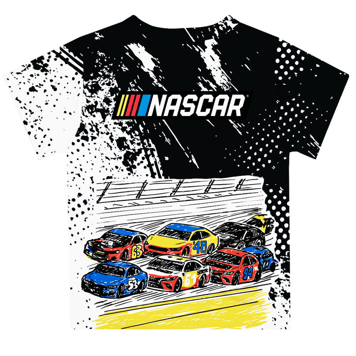 NASCAR Merchandise Short Sleeve Tee T-Shirt Black - Vive La Fête - Online Apparel Store