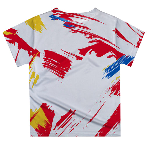 NASCAR Merchandise Paint Brush T-Shirt White - Vive La Fête - Online Apparel Store