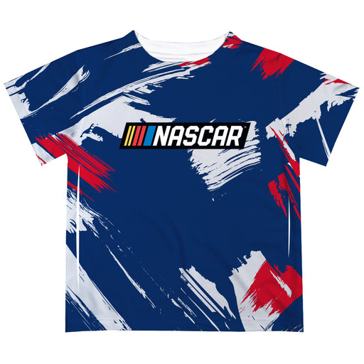 NASCAR Merchandise Paint Brush T-Shirt Navy - Vive La Fête - Online Apparel Store
