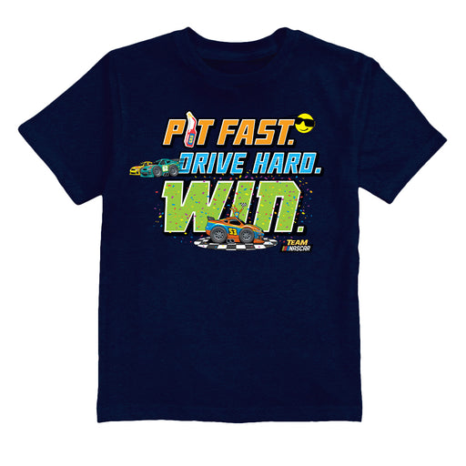 NASCAR Merchandise Youth Cotton T-Shirt Navy