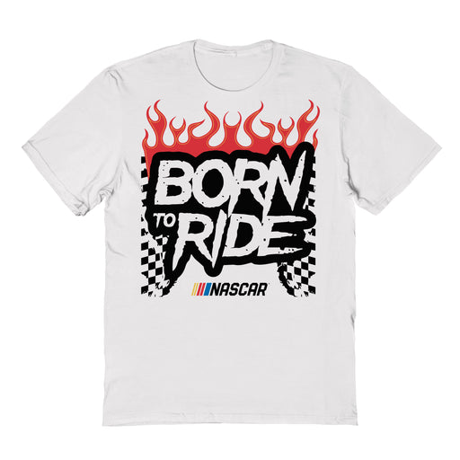 NASCAR Merchandise Born to Ride Cotton T-Shirt - White
