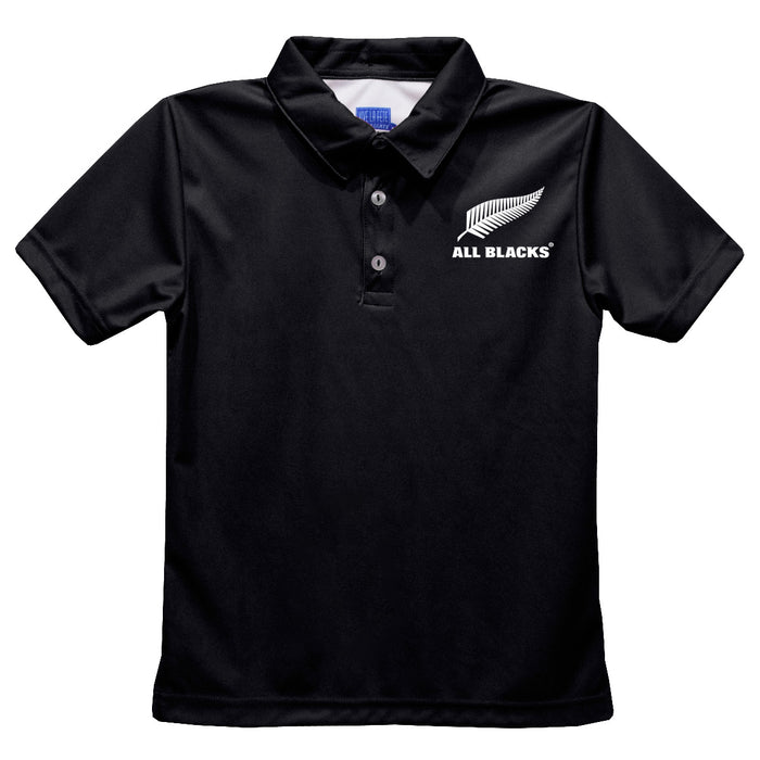 All Blacks Vive La Fete Solid Polo - Black