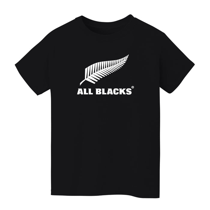 New Zealand Rugby Cotton T-Shirt Black