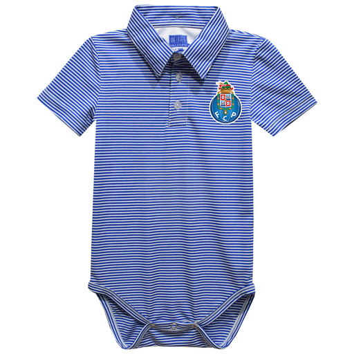 FC Porto Vive La Fete Polo Pencil Stripe Bodysuit - Blue