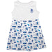 FC Porto Girls Repeat Print Impressions White Sleeveless Tank Dress