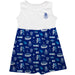 FC Porto Girls Repeat Print Impressions Navy Sleeveless Tank Dress