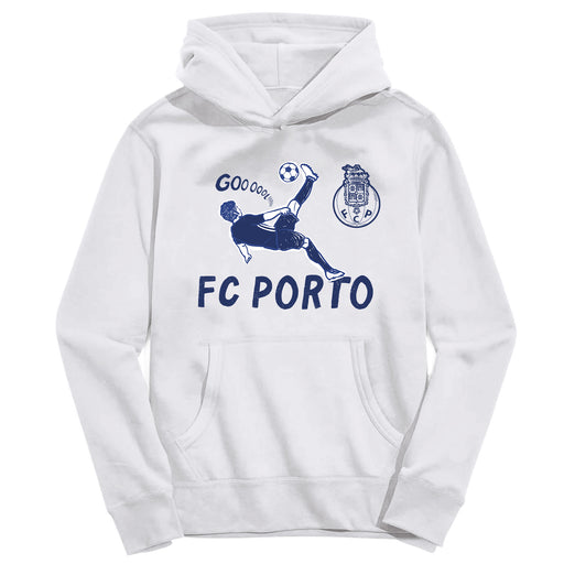 FC Porto Youth White Pullover Cotton Hoodie