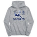 FC Porto Youth Grey Pullover Cotton Hoodie