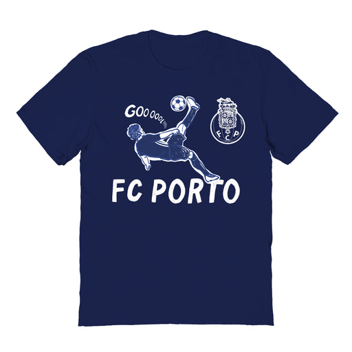 FC Porto Impressions Artwork Navy Youth Cotton T-Shirt