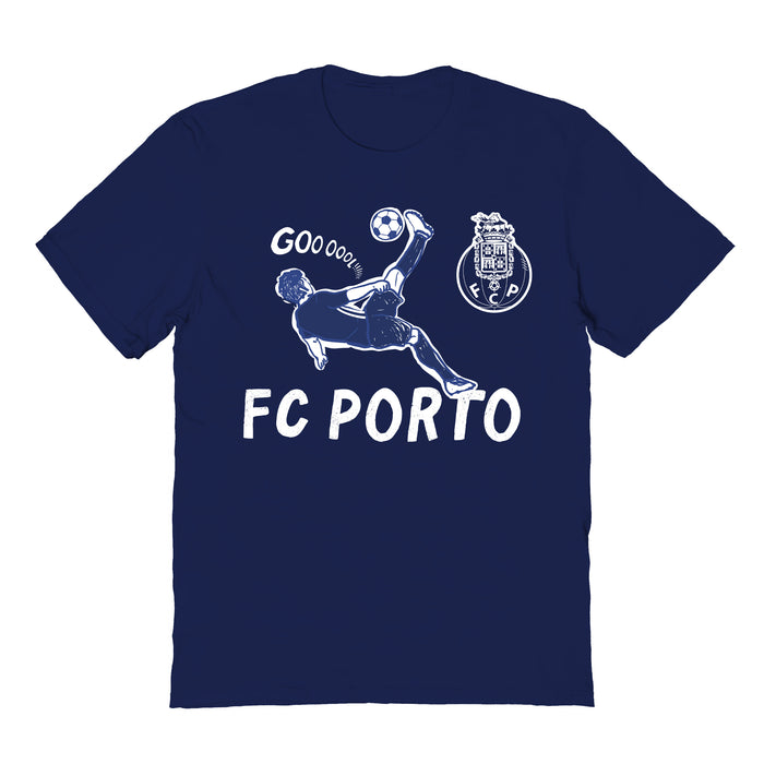 FC Porto Impressions Artwork Navy Youth Cotton T-Shirt