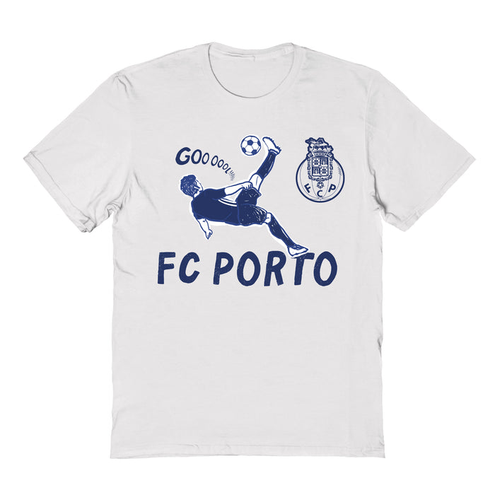 FC Porto Impressions Artwork White Youth Cotton T-Shirt