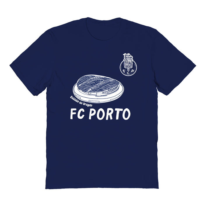 FC Porto Womens Navy Cotton Tshirt