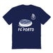 FC Porto Womens Navy Cotton Tshirt