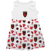 Phoenix Rising FC Repeat Print Impressions White Sleeveless Tank Dress