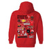 Phoenix Rising FC Women's Red Pullover Cotton Hoodie - Vive La Fête - Online Apparel Store