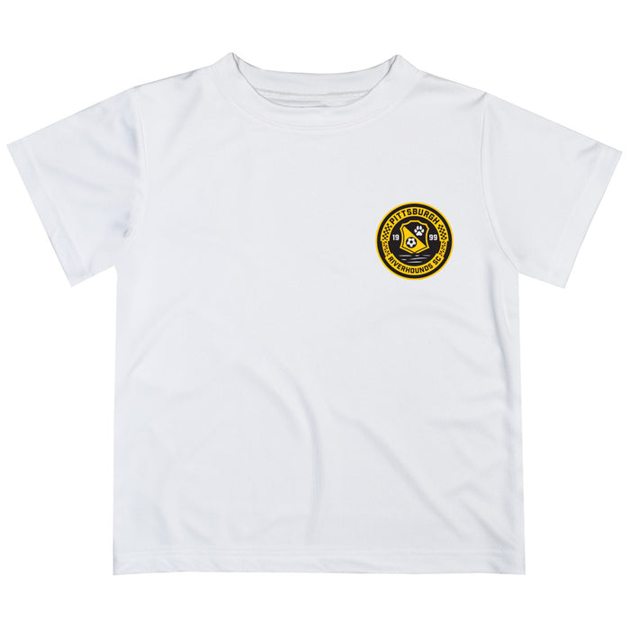 Pittsburgh SC Impressions Artwork Boys White Short Sleeve Tee