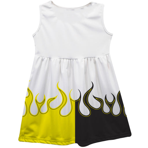 Ryan Blaney Nascar Car Flames Tank Dress - White - Vive La Fête - Online Apparel Store