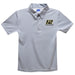 Ryan Blaney Vive La Fete Pencil Stripe Polo - Gray