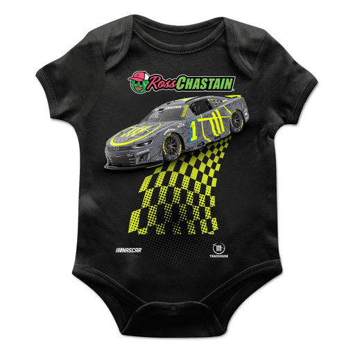 Ross Chastain Cotton Short Sleeve Bodysuit Black