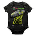 Ross Chastain Cotton Short Sleeve Bodysuit Black