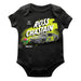Ross Chastain Cotton Short Sleeve Bodysuit Black