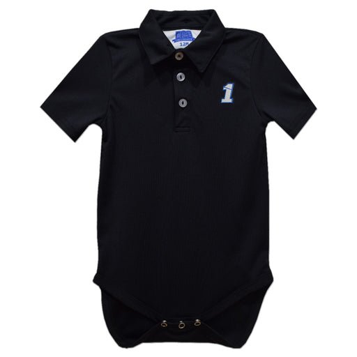 Ross Chastain Vive La Fete Solid Polo Bodysuit - Black