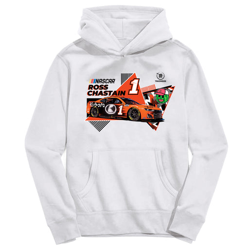 Ross Chastain NASCAR Pullover Hoodie - White