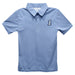 Ross Chastain Vive La Fete Pencil Stripe Polo - Light Blue